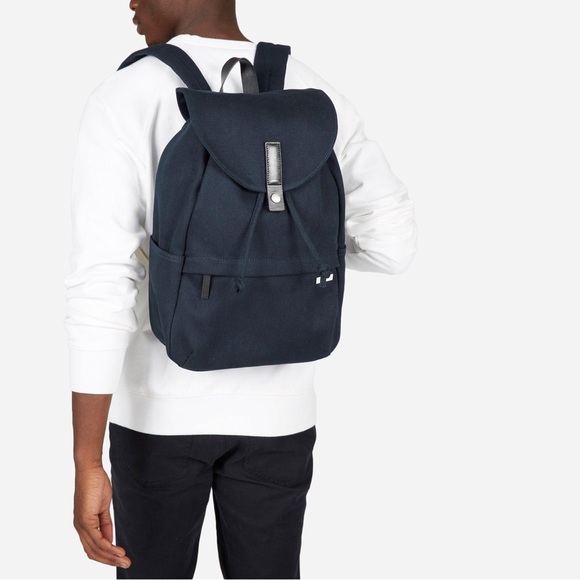 Everlane Modern Twill Single Snap Backpack - Picture 1 of 5
